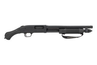 Mossberg 590 Shockwave Pump Action 20 Gauge Shotgun 3 Chamber 6Shot Tube  Raptor Grip  Black  14